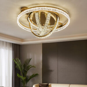 Wholesale Feather Crystal Ceiling Lamps